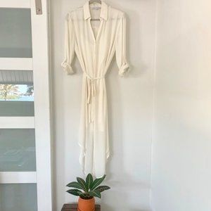 cupcakes & cashmere Midi Shirtdress